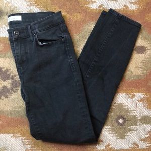 Madewell size 28 light black jeans